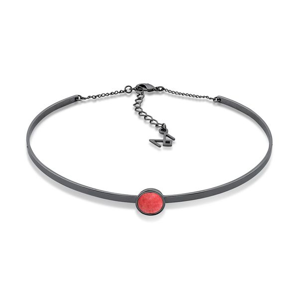 Colar-Choker-Princesa-Amazonita-Vermelha