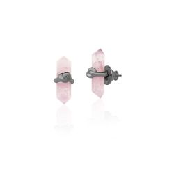 Brinco-Knot-Petit---Quartzo-Rosa