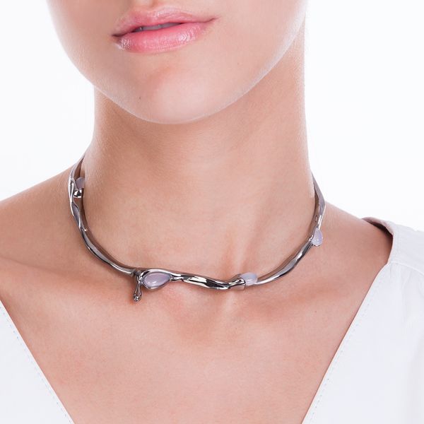 Colar-Choker-Calor---Agata-Branca