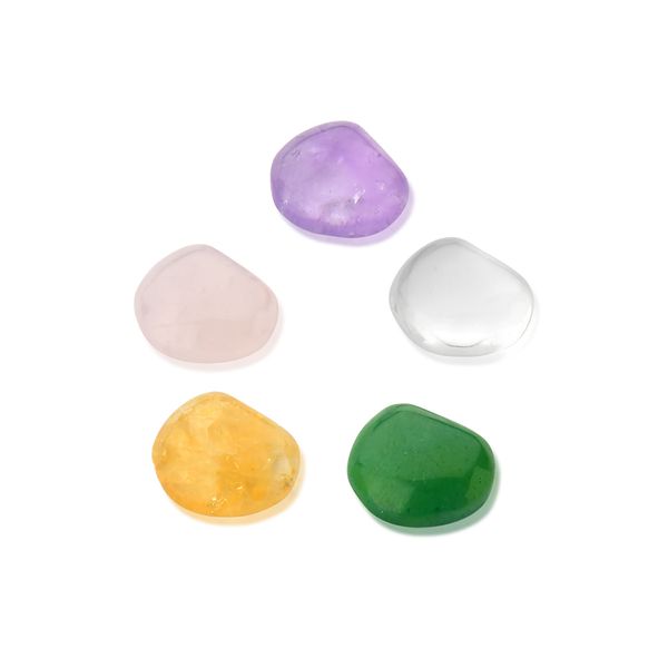 Colar-Relicario-Tesouro---Ametista-Citrino-Quartzo-Rosa-Cristal-e-Agata-Verde
