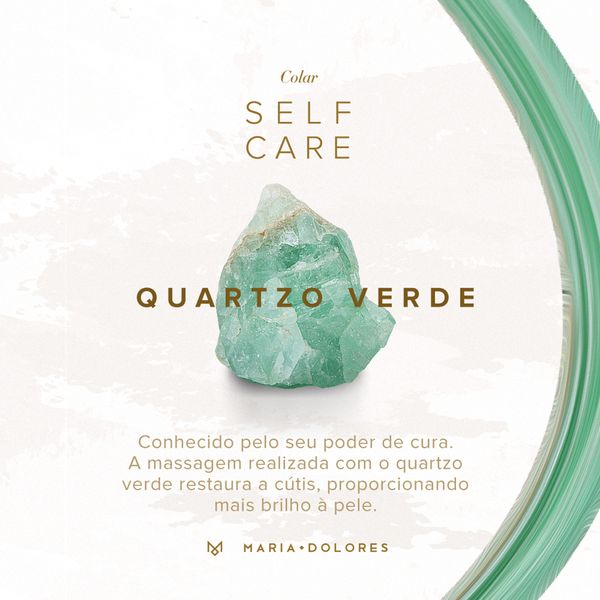 Colar-Self-Care---Quartzo-Verde---Colecao-Self-Care-Banho-Rodio-Negro